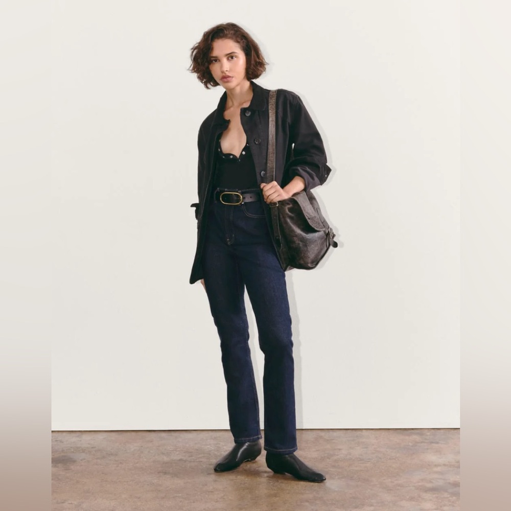 Everlane Indigo High Rise skinny jeans
